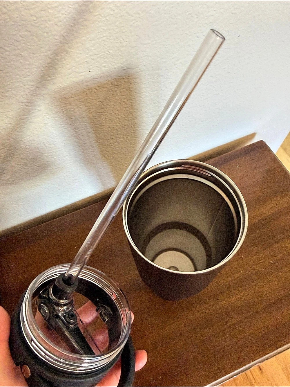 HydroJug Sport 32oz Tumbler Black Water Bottle Like New - Picture 6 of 7